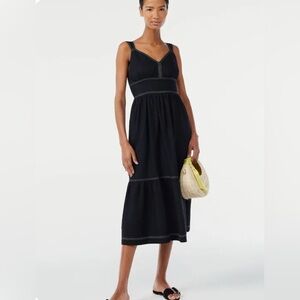 🌹NWT:SCOOP LINEN MAXI DRESS